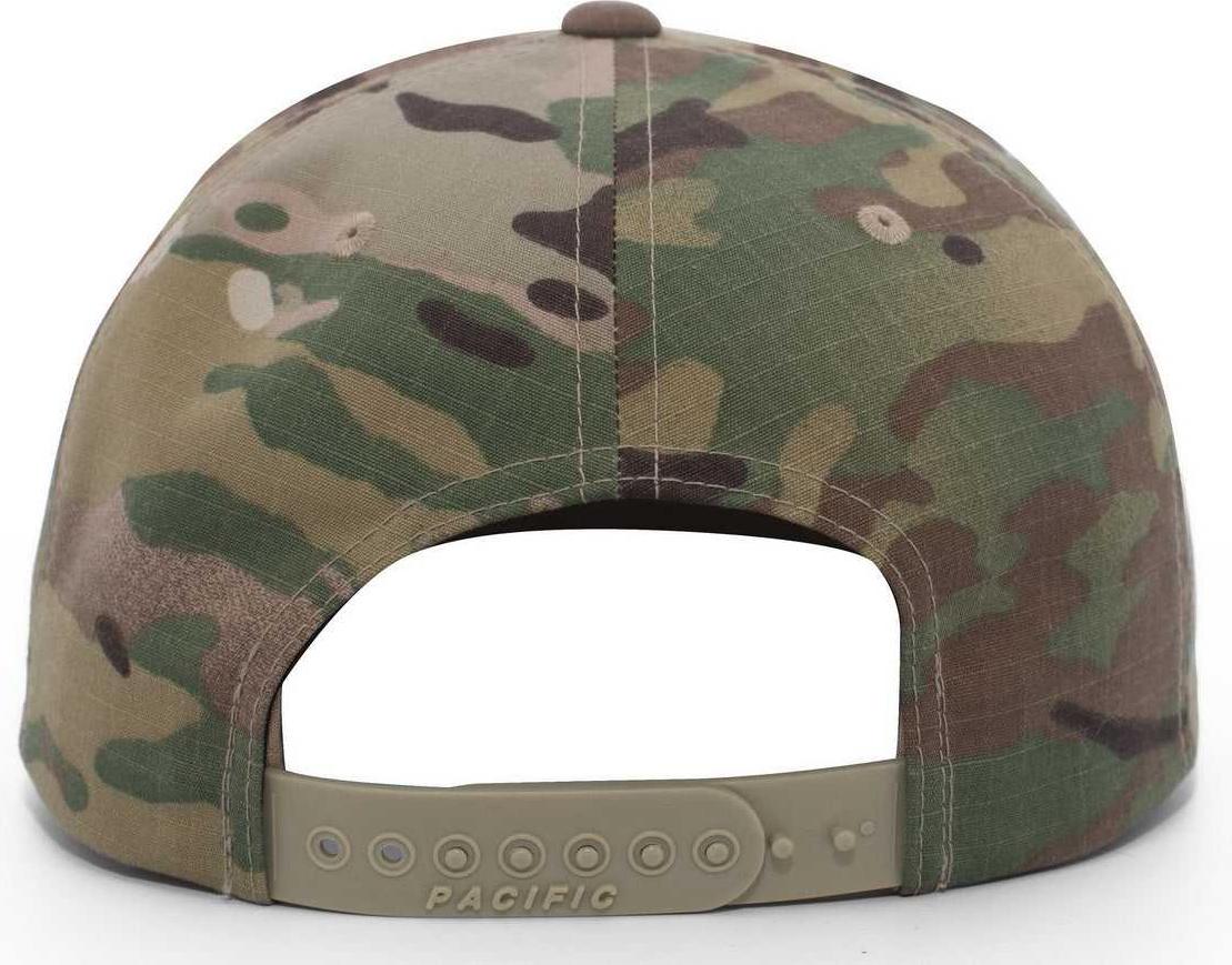 Pacific Headwear M35 MultiCam Ripstop Cordura Snapback Cap - Multicam Black | HIT a Double