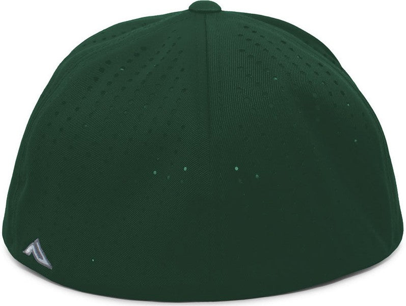 Pacific Headwear ES474 Perforated F3 Performance Flexfit Cap - Dark Green | HIT a Double