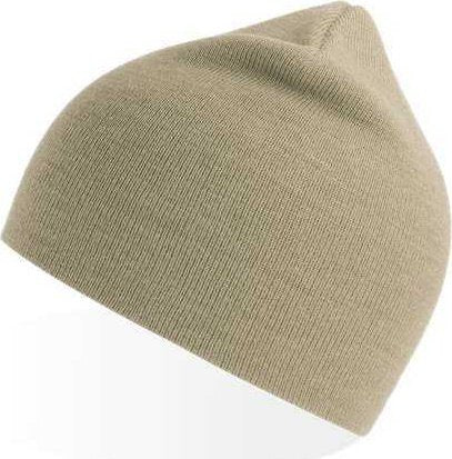 Atlantis Headwear Holly - Sustainable Beanie - Light Beige | HIT a Double
