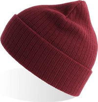 Atlantis Headwear RIOB Rio Sustainable Rib Knit Beanie - Burgundy (Bordeaux) | HIT a Double