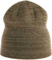 Atlantis Headwear SHIB Shine Sustainable Reflective Beanie - Olive (Oliva) | HIT a Double