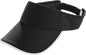 Augusta 6223 Athletic Mesh Two-Color Visor - Black White | HIT a Double