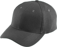 Augusta 6265 Adjustable Wicking Mesh Cap - Black | HIT a Double
