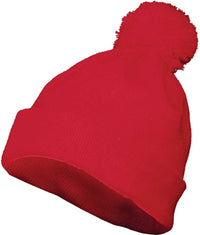 Augusta 6816 Pom Beanie - Red | HIT a Double