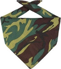 Big Accessories BA001 Solid Bandana - Forest Camo | HIT a Double