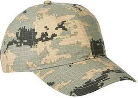 Big Accessories BX018 Unstructured CamoCap - Rpstp Dg Gr Camo | HIT a Double