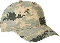 Big Accessories BX018 Unstructured CamoCap - Rpstp Dg Gr Camo | HIT a Double