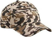 Big Accessories BX024 Structured Camo Cap - Desert Camo | HIT a Double