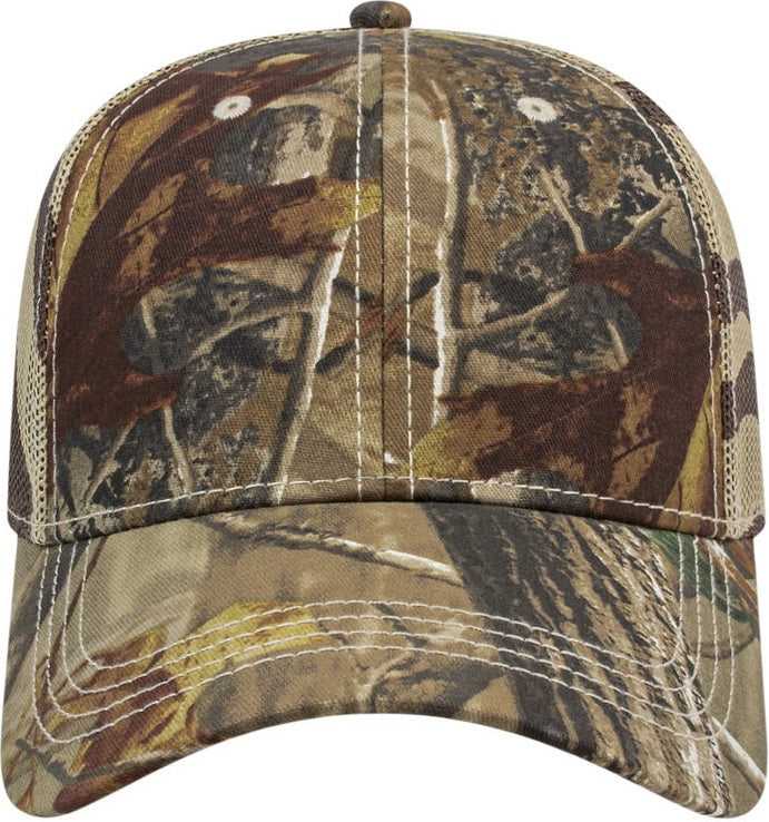 Cap America I2011 Flag Mesh Back Cap - Realtree Ap Khaki | HIT a Double