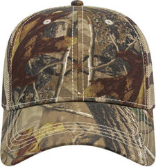 Cap America I2011 Flag Mesh Back Cap - Realtree Ap Khaki | HIT a Double