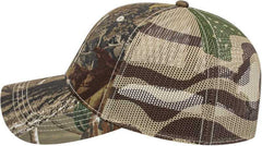 Cap America I2011 Flag Mesh Back Cap - Realtree Ap Khaki | HIT a Double