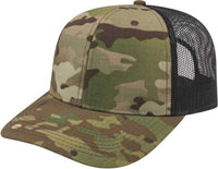 Cap America I2021 MultiCam Mesh Back Cap - MultiCam Original Black | HIT a Double
