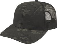 Cap America I2021 MultiCam Mesh Back Cap - MultiCam Black Black | HIT a Double