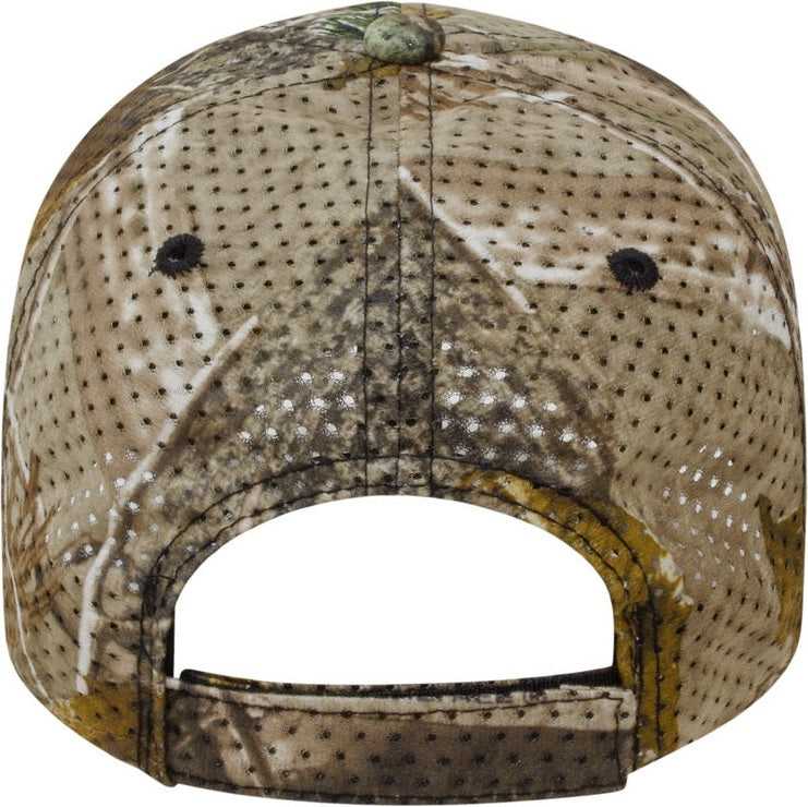 Cap America I2028 Polyester Large Mesh Camo Cap - Realtree AP | HIT a Double