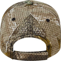 Cap America I2028 Polyester Large Mesh Camo Cap - Realtree AP | HIT a Double