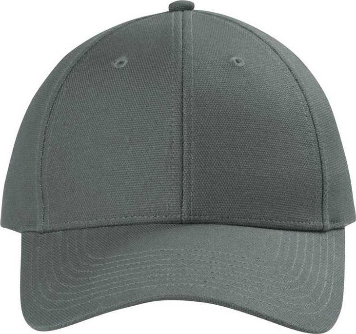 CornerStone CS810 Canvas Cap - Charcoal | HIT a Double