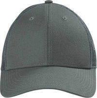 CornerStone CS811 Canvas Mesh Back Cap - Charcoal | HIT a Double