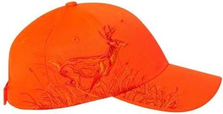 Dri Duck 3301 Running Buck Cap - Blaze Orange - Buck | HIT a Double