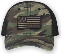 Dri Duck 3353 Tactical Cap - Green Camo Black | HIT a Double
