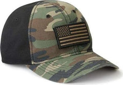 Dri Duck 3353 Tactical Cap - Green Camo Black | HIT a Double