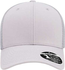 Flexfit 110M 110 Mesh-Back Cap - Silver | HIT a Double