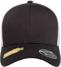 Flexfit 110R 110 Recycled Mesh Cap - Black/ White | HIT a Double