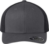 Flexfit 110M 110 Mesh-Back Cap - Charcoal Black | HIT a Double