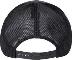 Flexfit 110M 110 Mesh-Back Cap - Charcoal Black" - "HIT a Double