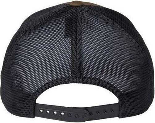 Flexfit 110M 110 Mesh-Back Cap - Coyote Brown Black | HIT a Double