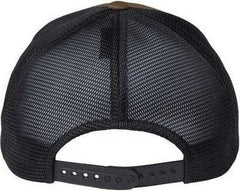 Flexfit 110M 110 Mesh-Back Cap - Coyote Brown Black | HIT a Double