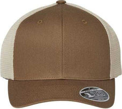 Flexfit 110M 110 Mesh-Back Cap - Coyote Brown Khaki | HIT a Double