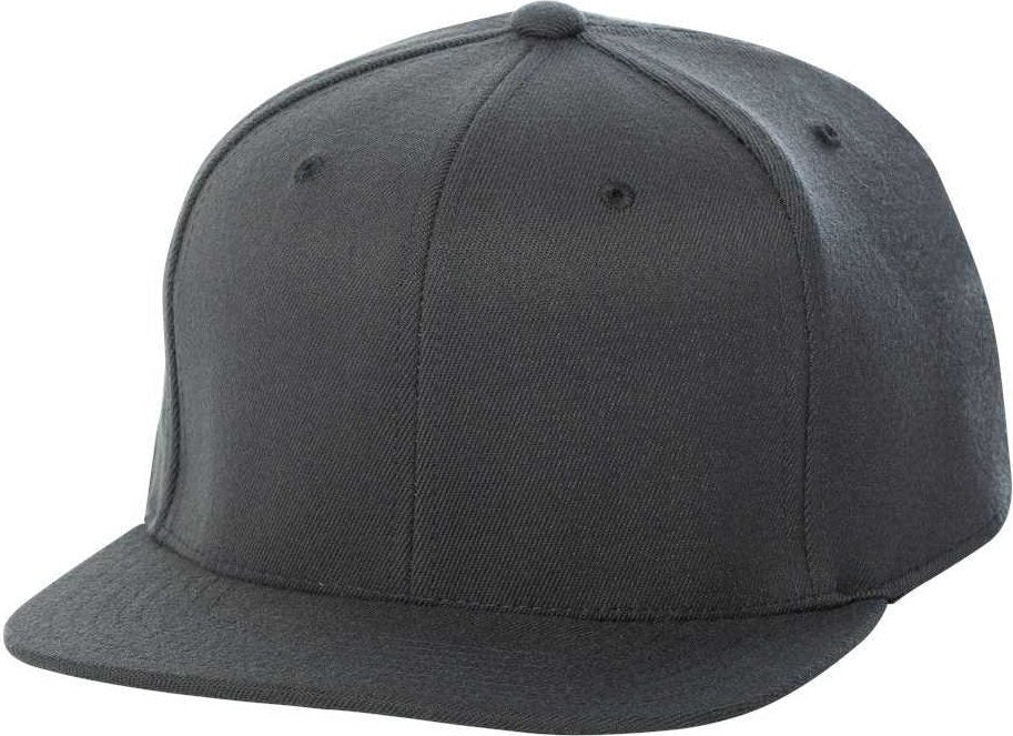 Flexfit 110 Flat Bill Snapback Cap - Dark Gray | HIT a Double