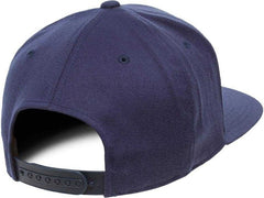 Flexfit 110 Flat Bill Snapback Cap - Navy - HIT a Double