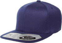 Flexfit 110 Flat Bill Snapback Cap - Navy | HIT a Double
