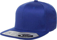 Flexfit 110 Flat Bill Snapback Cap - Royal Blue | HIT a Double