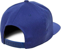 Flexfit 110 Flat Bill Snapback Cap - Royal Blue | HIT a Double