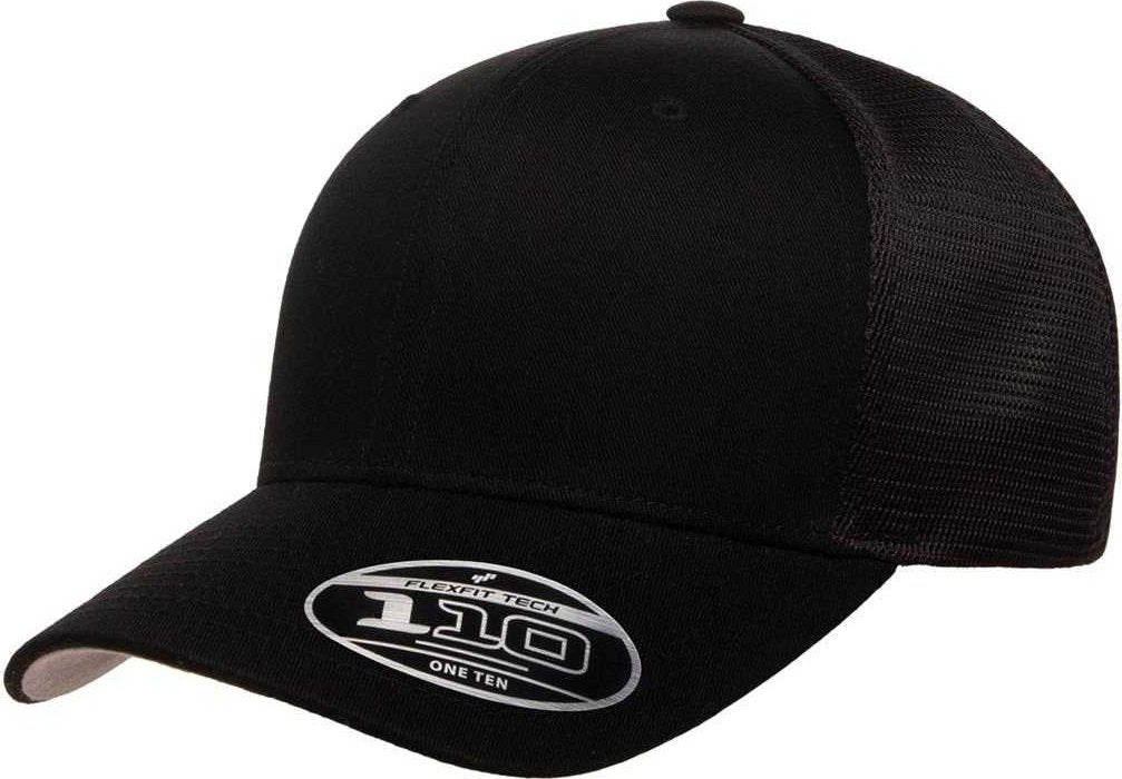 Flexfit 110 Mesh-Back Cap - Black | HIT a Double