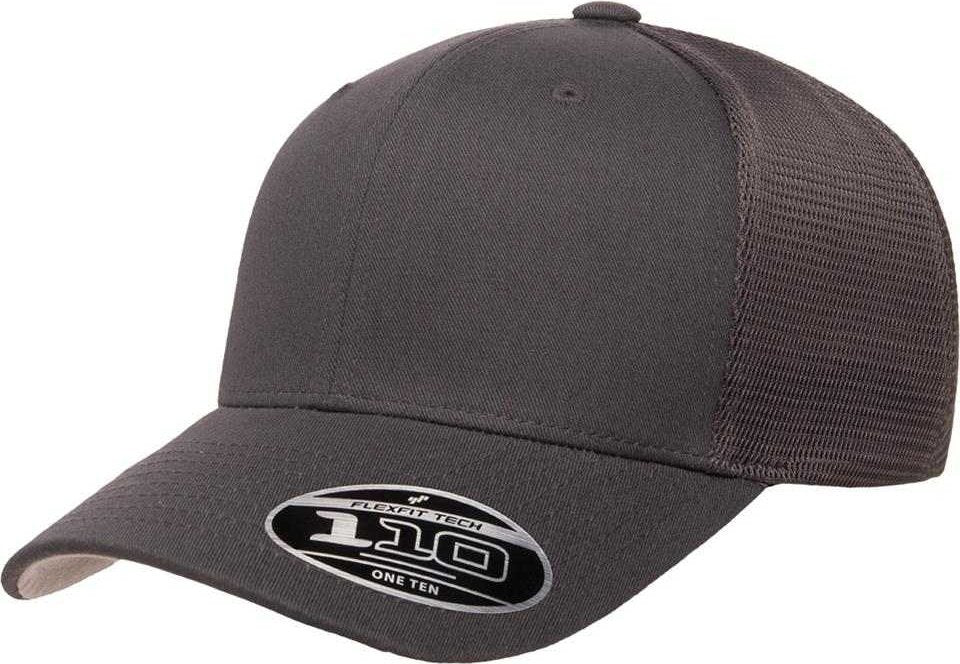 Flexfit 110 Mesh-Back Cap - Charcoal | HIT a Double