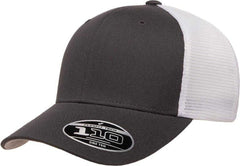 Flexfit 110 Mesh-Back Cap - Charcoal White - HIT a Double