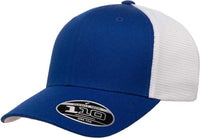Flexfit 110 Mesh-Back Cap - Royal White | HIT a Double