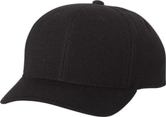 Flexfit 110 Mini-Piqu?? Cap - Black | HIT a Double