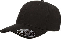 Flexfit 110 Mini-Piqu?? Cap - Black | HIT a Double