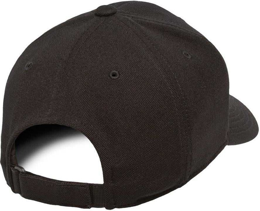 Flexfit 110 Mini-Piqu?? Cap - Black | HIT a Double