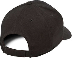 Flexfit 110 Mini-Piqu?? Cap - Black | HIT a Double