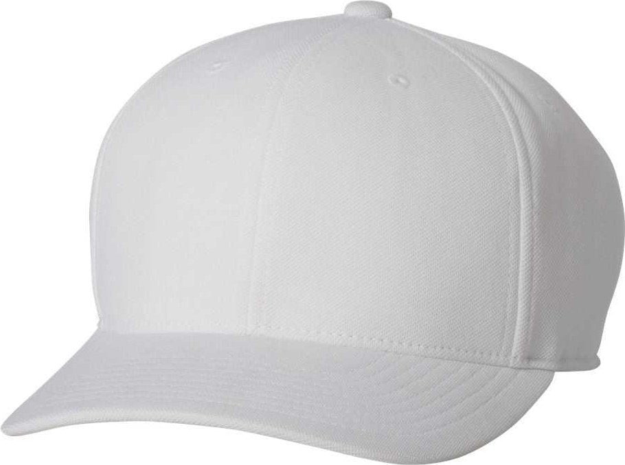 Flexfit 110 Mini-Piqu?? Cap - White | HIT a Double