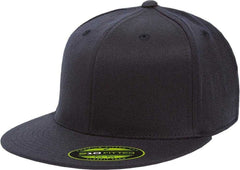 Flexfit 210 Flat Bill Cap - Dark Navy | HIT a Double