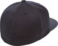 Flexfit 210 Flat Bill Cap - Dark Navy | HIT a Double