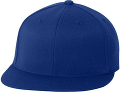 Flexfit 210 Flat Bill Cap - Royal Blue | HIT a Double