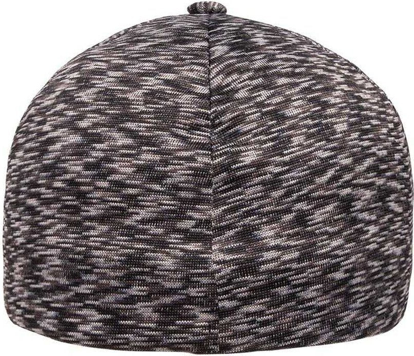 Flexfit 280 Delta Seamless Unipanel Cap - Melange Black | HIT a Double