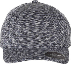 Flexfit 280 Delta Seamless Unipanel Cap - Melange Navy | HIT a Double